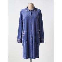 MASSANA - Robe de chambre bleu en polyester - Femme - Taille 40 - Modz