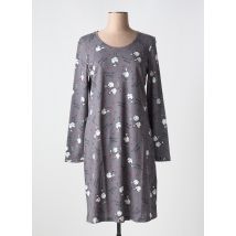 RINGELLA - Chemise de nuit gris en coton - Femme - Taille 38 - Modz