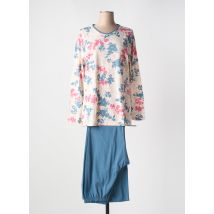 MASSANA - Pyjama bleu en coton - Femme - Taille 46 - Modz