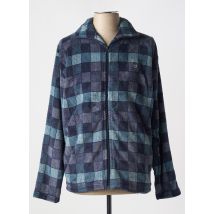MASSANA - Robe de chambre bleu en polyester - Homme - Taille 44 - Modz