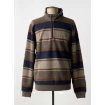 REDMOND - Pull marron en coton - Homme - Taille XXL - Modz
