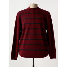 RHODAMEL - Pull rouge en merinos - Homme - Taille XL - Modz