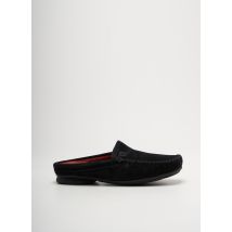 NORDIKAS - Chaussons/Pantoufles noir en cuir - Femme - Taille 36 - Modz