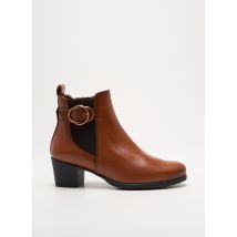 DESIREE - Bottines/Boots marron en cuir - Femme - Taille 36 - Modz