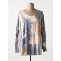 QUATRE VINGT JOURS - Pull beige en viscose - Femme - Taille 38 - Modz