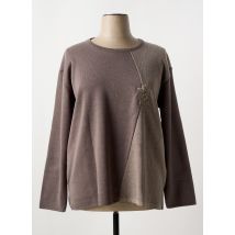 ANGELLA - Pull gris en acrylique - Femme - Taille 58 - Modz