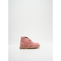 CIENTA - Bottines/Boots rose en cuir - Fille - Taille 24 - Modz