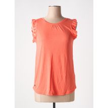 J&JOY - Débardeur orange en viscose - Femme - Taille 38 - Modz