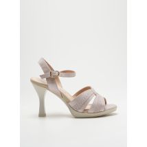 DESIREE - Sandales/Nu pieds beige en textile - Femme - Taille 41 - Modz