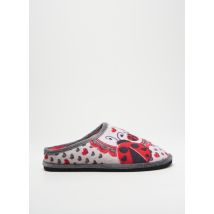 TUPIE - Chaussons/Pantoufles gris en textile - Femme - Taille 40 - Modz