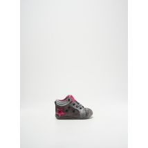 BABYBOTTE - Bottillons argent en cuir - Fille - Taille 17 - Modz