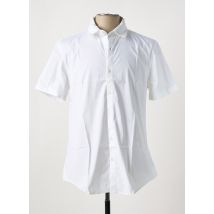 LEE COOPER - Chemise manches courtes blanc en coton - Homme - Taille L - Modz
