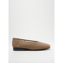 EXQUISE - Chaussons/Pantoufles beige en textile - Femme - Taille 40 - Modz
