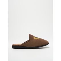 EXQUISE - Chaussons/Pantoufles marron en textile - Femme - Taille 36 - Modz