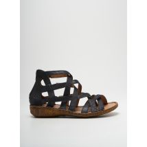 JOSEF SEIBEL - Sandales/Nu pieds noir en cuir - Femme - Taille 36 - Modz