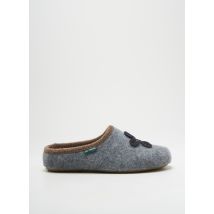 LA VAGUE - Chaussons/Pantoufles gris en textile - Femme - Taille 36 - Modz