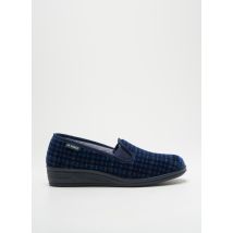 LA VAGUE - Chaussons/Pantoufles bleu en textile - Femme - Taille 39 - Modz