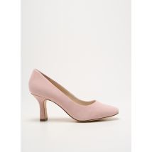 CAPRICE - Escarpins rose en cuir - Femme - Taille 39 - Modz