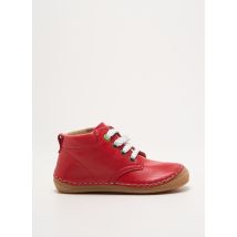 FRODDO - Baskets rouge en cuir - Garçon - Taille 25 - Modz
