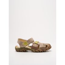 BELLAMY - Sandales/Nu pieds beige en cuir - Garçon - Taille 33 - Modz