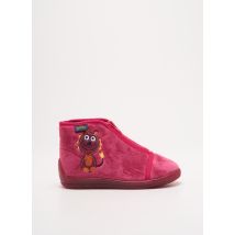 BELLAMY - Chaussons/Pantoufles rose en textile - Fille - Taille 27 - Modz