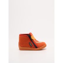 BELLAMY - Chaussons/Pantoufles orange en textile - Garçon - Taille 20 - Modz