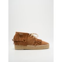 LUNE & L'AUTRE - Espadrilles marron en cuir - Femme - Taille 36 - Modz