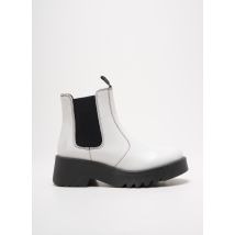 FLY LONDON - Bottines/Boots blanc en cuir - Femme - Taille 36 - Modz