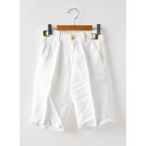 EUROPANN - Bermuda blanc en lin - Garçon - Taille TU - Modz