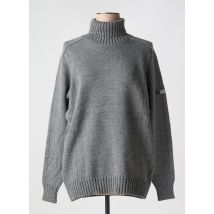 DUGER - Pull col roulé gris en acrylique - Femme - Taille 38 - Modz