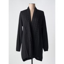 DUGER - Gilet manches longues noir en acrylique - Femme - Taille 38 - Modz