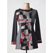 S.QUISE - Tunique manches longues noir en viscose - Femme - Taille 44 - Modz