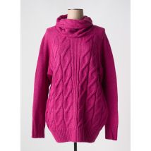 DUGER - Pull violet en acrylique - Femme - Taille 44 - Modz