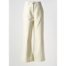 DEUS EX MACHINA - Pantalon droit beige en coton - Femme - Taille 34 - Modz
