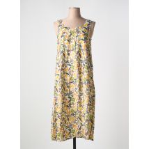 AGATHE & LOUISE - Robe mi-longue jaune en coton - Femme - Taille 36 - Modz