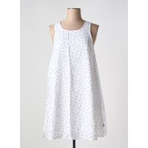 LEE COOPER - Robe mi-longue blanc en viscose - Femme - Taille 36 - Modz