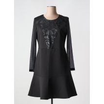 JUS D'ORANGE - Robe mi-longue noir en polyester - Femme - Taille 42 - Modz