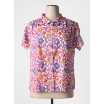 AGATHE & LOUISE - Chemisier violet en coton - Femme - Taille 50 - Modz