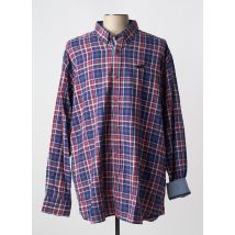 CLASSIC ALL BLACKS - Chemise manches longues bleu en coton - Homme - Taille 3XL - Modz