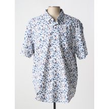 LEE COOPER - Chemise manches courtes bleu en coton - Homme - Taille 3XL - Modz
