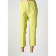 MARBLE - Pantacourt vert en coton - Femme - Taille 46 - Modz