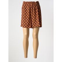 OXBOW - Short marron en polyester - Femme - Taille 38 - Modz