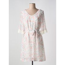 LILI & CAROLINE - Robe mi-longue rose en polyester - Femme - Taille 38 - Modz