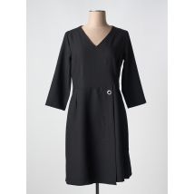 LILI & CAROLINE - Robe mi-longue noir en polyester - Femme - Taille 38 - Modz
