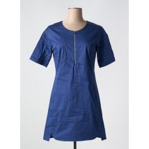 COP COPINE - Robe courte bleu en coton - Femme - Taille 36 - Modz