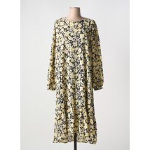 MSCH COPENHAGEN - Robe longue jaune en polyester - Femme - Taille 38 - Modz