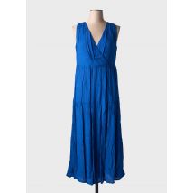 LILI & CAROLINE - Robe longue bleu en viscose - Femme - Taille 38 - Modz
