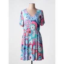 LILI & CAROLINE - Robe courte bleu en polyester - Femme - Taille 38 - Modz
