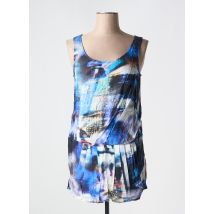 DECA - Top bleu en viscose - Femme - Taille 40 - Modz