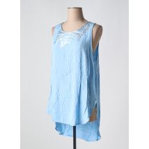 COP COPINE - Tunique manches longues bleu en viscose - Femme - Taille 42 - Modz